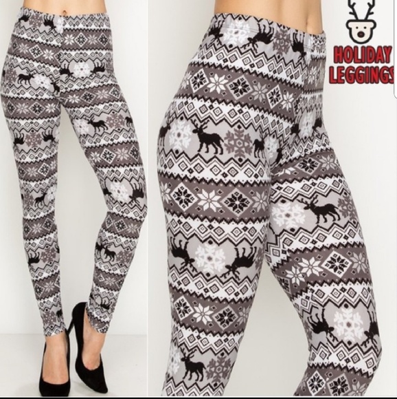 Pants - COZY HOLIDAY LEGGINGS